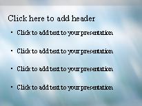 Colonial Blue PowerPoint Template text slide design